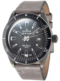 Edox SkyDiver 80126-3VIN-GDN Stainless steel Gray