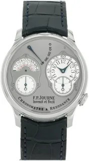 F.P. Journe Chronomètre à Résonance Platinum Gray