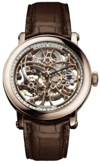 Franck Muller 7042 B S6 SQT Rose gold Skeletonized