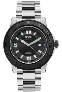 Gevril Sea Cloud 3124B Stainless steel Black