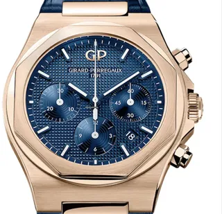 Girard-Perregaux Laureato 81020-52-432-BB4A Rose gold Blue