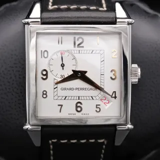 Girard-Perregaux Vintage 1945 Stainless steel White