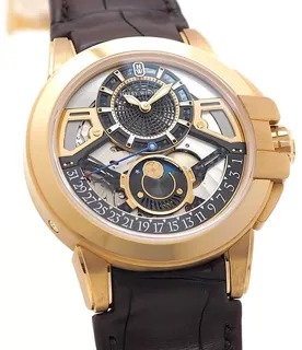 Harry Winston Ocean OCEAMP42RR 42mm Rose gold Skeletonized