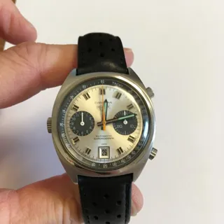 Heuer 1153 38mm Stainless steel Silver