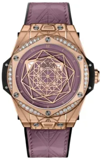 Hublot Big Bang Sang Bleu 465.OS.89P8.VR.1204.MXM20 39mm Yellow gold Pink