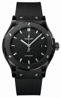 Hublot Classic Fusion 45, 42, 38, 33  542.CM.1171.RX 42mm Ceramic Black