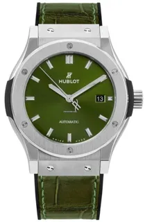 Hublot Classic Fusion 511.NX.8970.LR 45mm Titanium Green