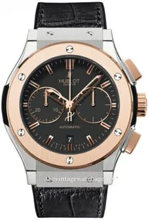 Hublot Classic Fusion 521.NO.1180.LR 45mm Rose gold Black