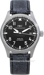 IWC Pilot Mark IW325504 Stainless steel Black