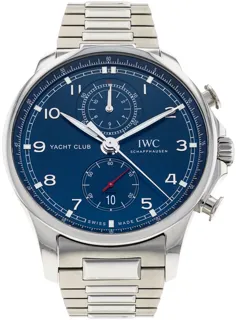 IWC Portugieser IW390701 Stainless steel Blue