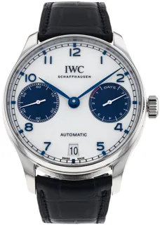 IWC Portugieser IW5007-15 Stainless steel White