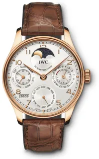 IWC Portugieser IW502213 42mm Rose gold Silver