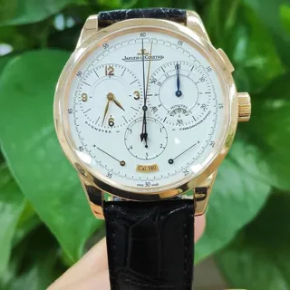 Jaeger-LeCoultre Duomètre Q6012420 42mm Rose gold Silver