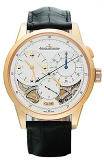 Jaeger-LeCoultre Duomètre Q6012521 42mm Pink gold Silver