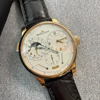 Jaeger-LeCoultre Duomètre Q6042521 40.5mm Rose gold Silver