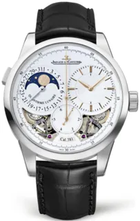 Jaeger-LeCoultre Duomètre Q6043420 40.5mm White gold Silver