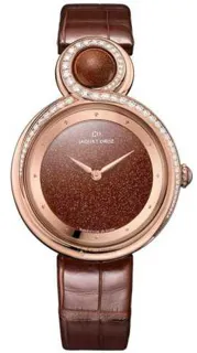 Jaquet Droz Lady 8 J014503271 Rose gold and Red gold Brown