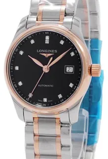 Longines Master Collection L2.257.5.59.7 29mm Stainless steel Black