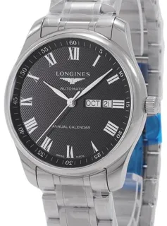 Longines Master Collection L29204516 42mm Stainless steel Black