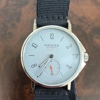 NOMOS Ahoi 526 38.5mm Stainless steel Blue