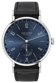 NOMOS Tangente 136 37.5mm Stainless steel Blue