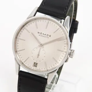 NOMOS Zürich Datum 802 40mm Stainless steel Silver