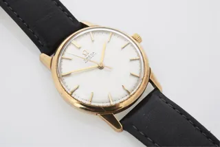 Omega 196.467 9ct Yellow gold Silver