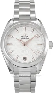 Omega Aqua Terra 220.10.34.20.02.001 34mm Stainless steel Silver