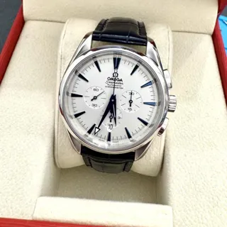 Omega Aqua Terra 2812.30.31 42mm Stainless steel White