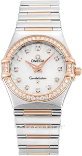 Omega Constellation 111.25.26.60.55.001 Stainless steel and Red gold White