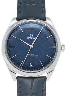 Omega De Ville 435.13.40.21.03.001 40mm Stainless steel Blue