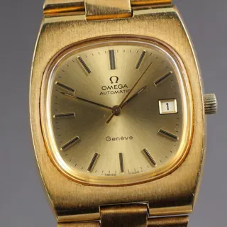 Omega Genève 1012 36mm Yellow gold Golden