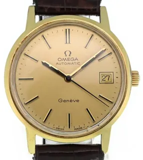 Omega Genève 166.0163 35mm Yellow gold Golden