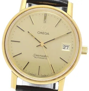 Omega Genève 166.0202 34mm Yellow gold Golden