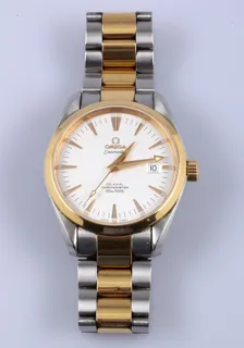 Omega Seamaster Yellow gold and Stainless steel White