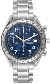 Omega Speedmaster 3513.82.00 Stainless steel Blue