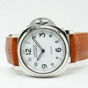 Panerai Luminor Base 8 Days PAM 00561 Stainless steel White