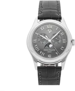 Patek Philippe Annual Calendar 5056P-001 37mm Platinum Gray