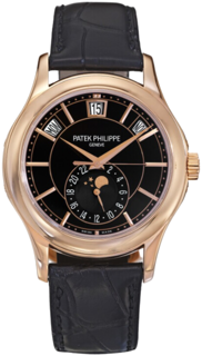 Patek Philippe Annual Calendar 5205R-010 40mm Rose gold Black