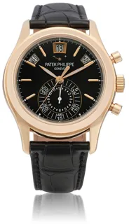 Patek Philippe Annual Calendar Chronograph 5960R-010 40mm Rose gold Black