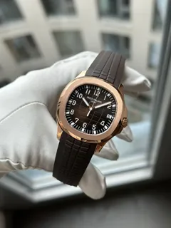 Patek Philippe Aquanaut 5167R-001 Rose gold Brown