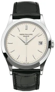 Patek Philippe Calatrava 5296G-010 White gold Silver