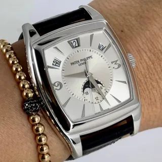 Patek Philippe Gondolo 5135G-001 51mm White gold Silver