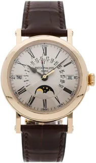 Patek Philippe Perpetual Calendar 5159J-001 38mm Yellow gold Silver