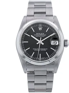 Rolex Datejust 68240 Stainless steel Black