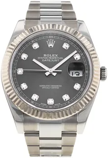 Rolex Datejust 41 126334 White gold and Stainless steel Gray