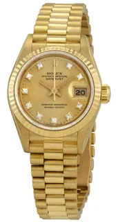 Rolex Datejust 69178CDP 26mm 18kt Yellow Gold