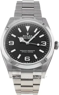 Rolex Explorer 124270-0001 36mm Stainless steel Black