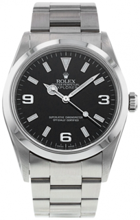 Rolex Explorer 14270 36mm Stainless steel Black