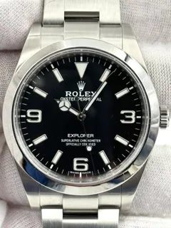 Rolex Explorer 214270 39mm Stainless steel Black